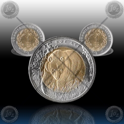 TURČIJA 1 Lira 2011 "GRIZLI"